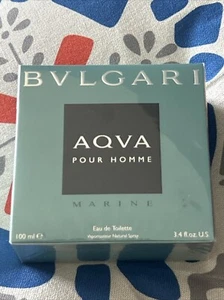 Bvlgari Aqva Marine Pour Homme by Bvlgari 3.4 oz/100ml EDT Cologne Spray -Sealed - Picture 1 of 3