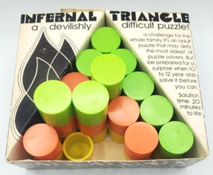 Infernal Triangle Puzzle A Devilishly Difficult Puzzle - Picture 1 of 6