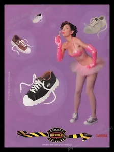 Skechers Shoes 1990s Print Advertisement Ad 1996 Legs Model Tutu Bikini Top - Picture 1 of 1
