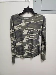 Juniors' Planted Gold Printed Camo Soft Shirt New W/ Tags Size Small - Picture 1 of 4