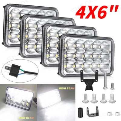 4PCS DOT LED Headlights Headlamp For BLIZZARD Snowplow Snow Plow 680LT 720LT 810 - Image 1 of 4