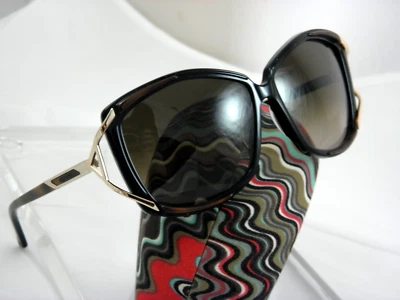 MISSONI MI694 WOMEN'S SUNGLASSES BROWN GOLD BRAND NEW BOXED - Image 1 of 4