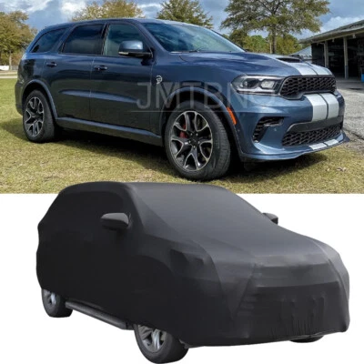 Full Car Cover Indoor Satin Stretch Dust-proof Custom For Dodge Durango SRT SXT - Image 1 of 4