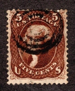 US Scott #75. Used VG/F. SCV $425 - Picture 1 of 2