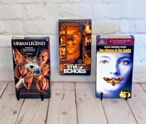 Three Vintage Horror / Thriller VHS Bundle - Picture 1 of 24