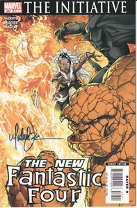 Fantastic Four 544 2007 Signed by Michael Turner VF/NM - Picture 1 of 2