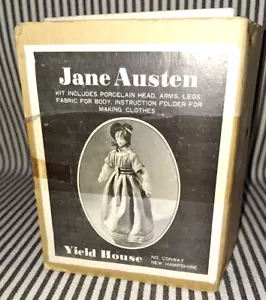 MUÑECA DE PORCELANA NUEVA EN CAJA DE COLECCIÓN YIELD HOUSE JANE AUSTEN - 1977 - Imagen 1 de 10