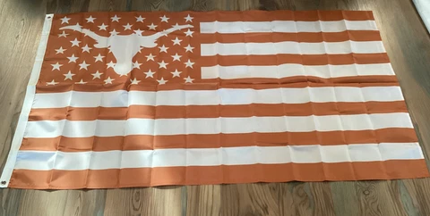 UT University Of Texas Longhorns Stars Stripes 3x5 Polyester Flag New Cover