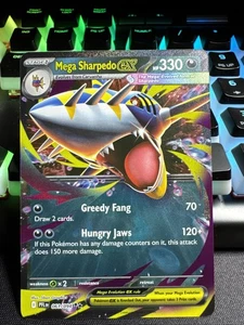 Mega Sharpedo ex - 051/080 (RR) M2: Inferno X 051/080 Japanese NM/LP - Picture 1 of 3