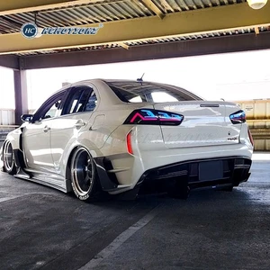 RGB LED Smoked Tail Lights For Mitsubishi Lancer 2008-2017 EVO X 4Pcs Rear Lamp - Picture 1 of 14