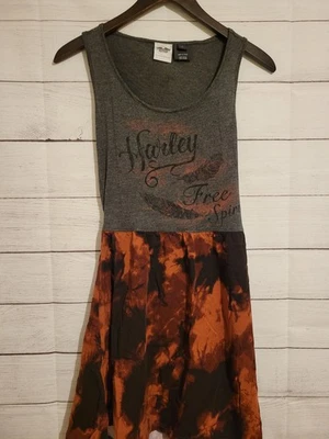 Harley-Davidson® Women's Free Spirit Tie-Dye Sleeveless Dress SIZE Large  - Image 1 of 4
