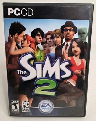 The Sims 2 PC Game 2004 CIB Complete with Manual EA Games Excellent Condition - Image 1 of 4