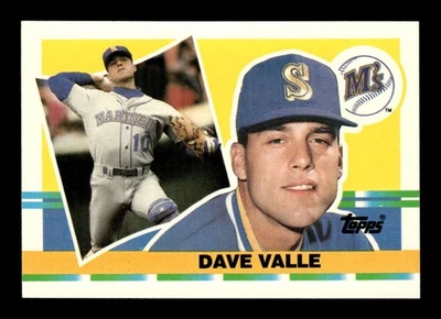 1990 Topps Big Series 3 266 Dave Valle BXCP14 - Image 1 of 2