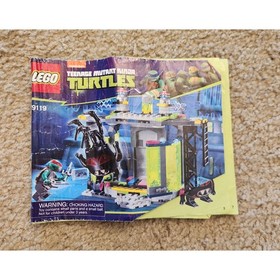 LEGO Teenage Mutant Ninja Turtles 79119 Mutation Chamber Instruction Manual Only