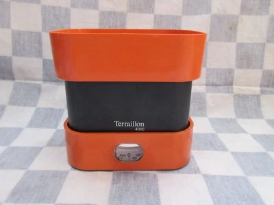 Balance cuisine TERRAILLON 4000 vintage orange années 70 déco loft fonctionne - Photo 1/4