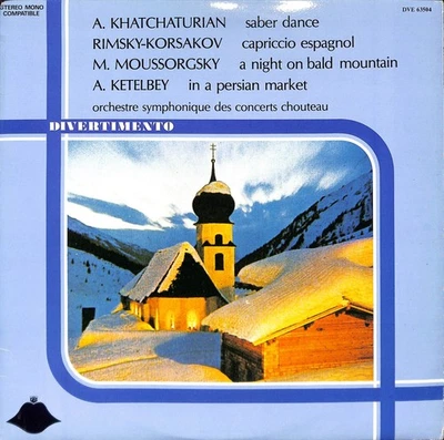 DIVERTIMENTO Classical LP Khachaturian Rimsky-Korsakov Sabre Dance - Image 1 of 2