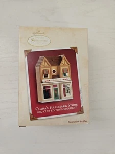 Vintage Hallmark 2002 Keepsake Collector's Club, Clara's Hallmark Store, NEU - Bild 1 von 8