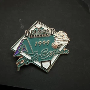 Arizona Diamondbackers 1999 Post Season MLB Baseball Lapel Pin New MORE - Picture 1 of 1