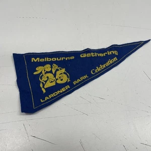 Banderín de chatarra original Boy Scouts Cubs Melbourne Gathering Lardner Park 1986 - Imagen 1 de 4
