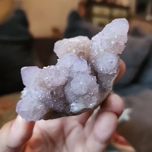 Natural Spirit Quartz Amethyst Cluster Specimen 3.25" x 2" x 2" 174g - USA - Picture 1 of 4