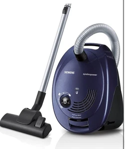 Siemens Staubsauger mit Beutel Synchropower VS06B1110 Bodenstaubsauger 700W Blau - Bild 1 von 6