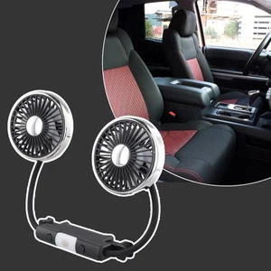 Portable 360° Car Fan Magnetic Fan Adjustable Car Rear Auto Cooling Fan - Picture 1 of 24