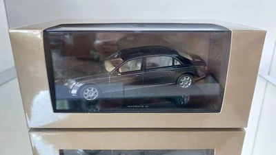 Autoart 1:43 Maybach 62 Black in Box Mint - Image 1 of 4