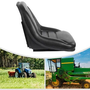Asiento de carretilla elevadora negro asiento montado en camión asiento de carretilla elevadora universal asiento de tractor - Imagen 1 de 19