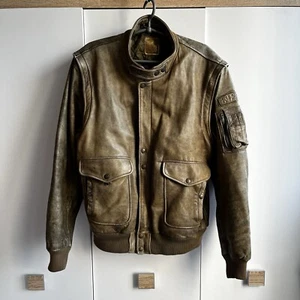 Men Vintage IXS Moto Leather Jacket - Picture 1 of 11