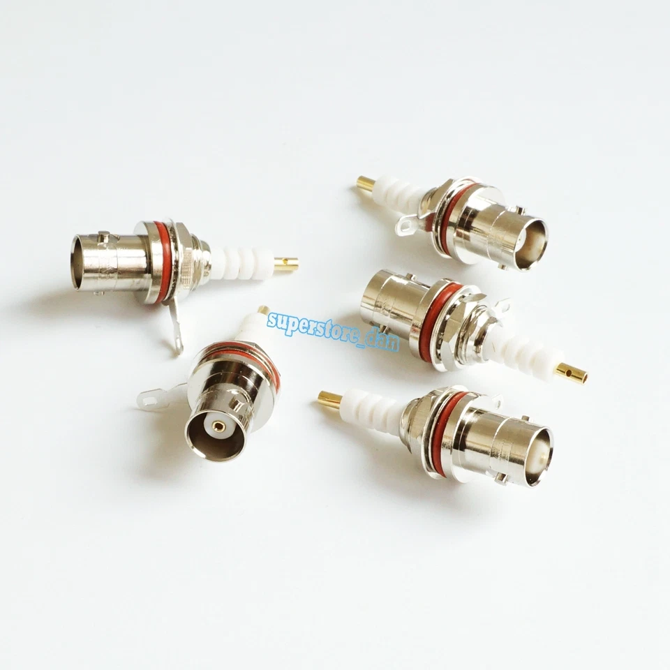 1Pcs BNC female high voltage power RF connector MHV 3000V RG59 RG62 - Image 1 of 1