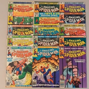 Konvolut 15 Marvel Comics. The Amazing Spider-Man. #205 - #219. Inklusive #210 - Bild 1 von 5