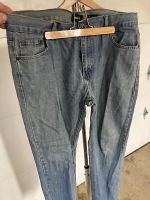 Pantalones de mezclilla azul ajustados Denim Co MAX para hombre talla 40 Foto 1 de 4