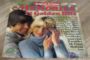 Vintage Vinyl Album, Memories - 15 Golden Hits, Original Artists, VGC - Picture 1 of 5