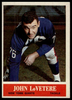 1964 Philadelphia #120 John LoVetere - Image 1 of 2