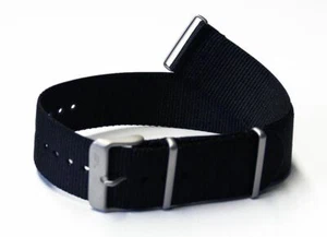 Correa Textil Vostok Expedition Negra - VE Exp. Textil strap Black/Steel Buckle - Foto 1 di 3