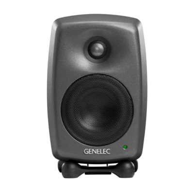 Genelec 8020D Compact Active Studio Monitor - Dark Grey (Single) - Image 1 of 4