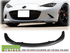 GV TYPE CARBON FIBER FRONT BUMPER LIP BODY KIT FOR 2016+ Mazda MX-5 Miata ND - Foto 1 di 3
