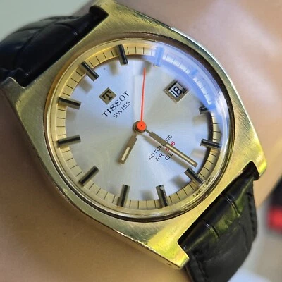 Vintage TISSOT PR516 GL men's automatic watch 784-2 SWISS MADE 1972 - Image 1 of 4