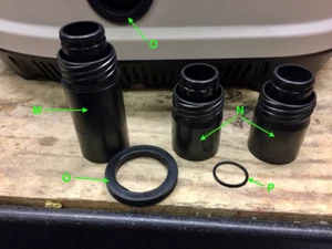 Canadian Spa PCU Stub Connector with V2 connections (Long) - Picture 1 of 1