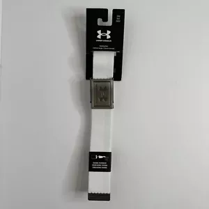 Cinturón elástico Under Armour para golf - Reversible - Corte a medida - Hebilla de metal - Imagen 1 de 6