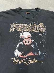 1993 Primus Pork Soda Brockum Rock Album Promo Band tee - Picture 1 of 8