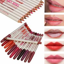 New 12 Colours-Set-True Lips Makeup-Lip-Liner-Pencil-Cosmetic-Eyeliner Lipliners