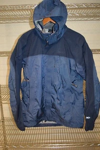 Marmot Full Zip Jacket Hooded Blue Nylon OC Men's Medium - Picture 1 of 9