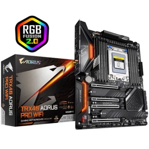 GIGABYTE TRX40 AORUS PRO WIFI MB+ AMD Ryzen Threadripper 3960X CPU + Cooler - Afbeelding 1 van 9