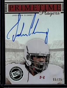 2014 Press Pass Football Jadeveon Clowney #PTP-JC Primetime Players Auto /25 - Picture 1 of 2