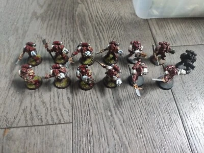 Warhammer 40K Grey Knight Space Marine Strike Squad 12x Metal Models OOP Painted - Image 1 of 4