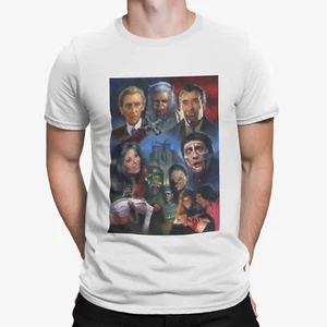 HORROR TSHIRT HALLOWEEN NOVELTY PRESENT GIFT SCARY FILM MOVIE - Picture 1 of 1