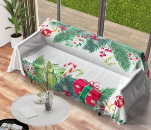 3D Weihnachten H1110 Sofabezug Hochelastisch Lounge Schonbezug Schonbezug Couch - Bild 1 von 5