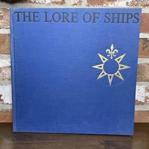 THE LORE OF SHIPS Tre Tryckare ~1963 Hardcover First Edition Printed in Sweden - Picture 1 of 24