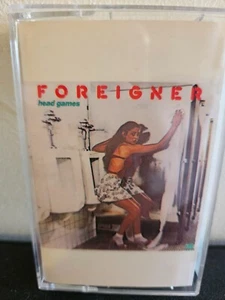 FOREIGNER Head Games 1979 CASSETTE TAPE HARD ROCK POP LOU GRAMM - Picture 1 of 5